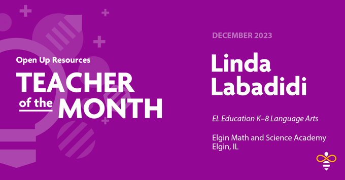 Linda Labadidi - December 2023 Teacher of the Month