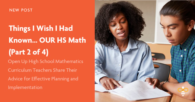 Open Up Resources High School Math Curriculum
